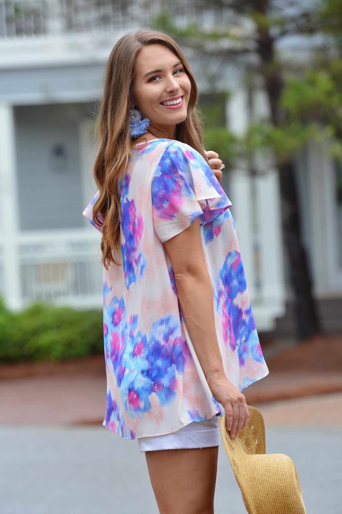BUDDY LOVE AVRIL TOP- PANSY - Dear Stella Boutique