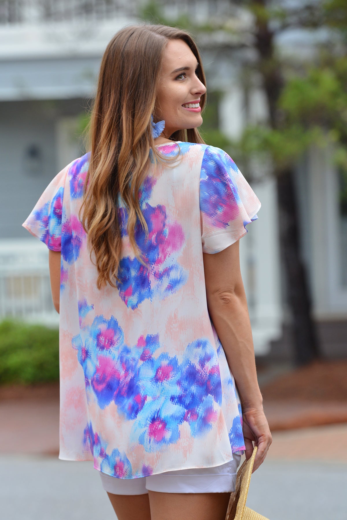 BUDDY LOVE AVRIL TOP- PANSY - Dear Stella Boutique