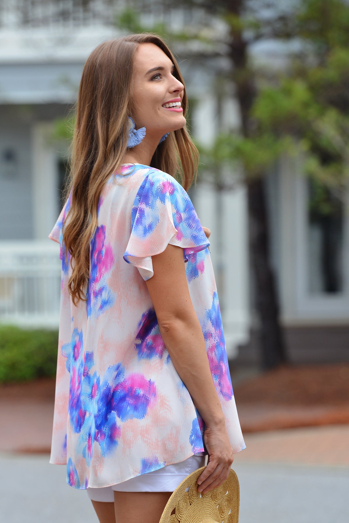 BUDDY LOVE AVRIL TOP- PANSY - Dear Stella Boutique