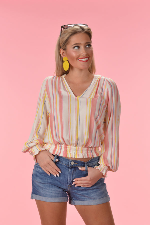 STAY BRIGHT TOP - Dear Stella Boutique